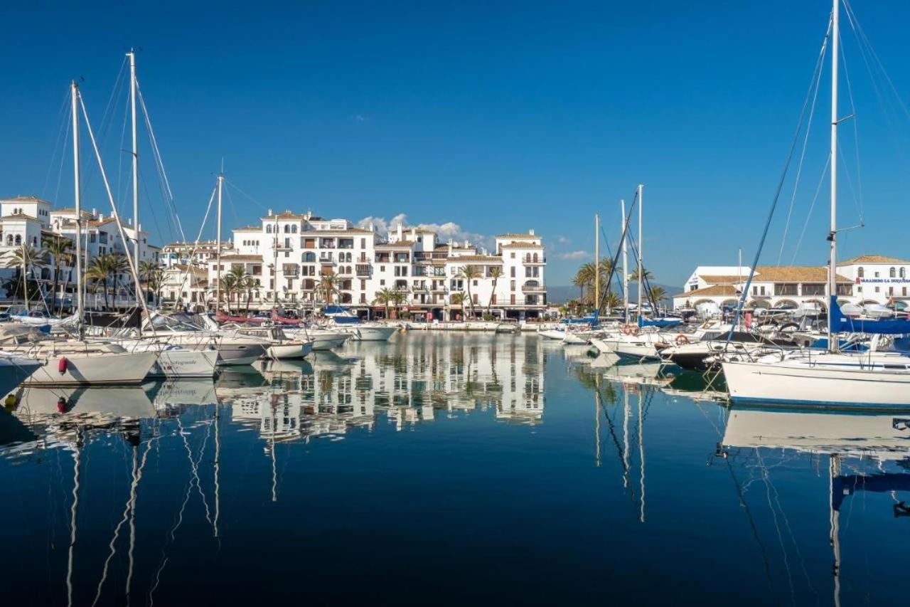 Small Oasis Nelson Mandela Apartment With Sea View, Two Bedrooms, Parking, Terrace And Pool Manilva Eksteriør bilde