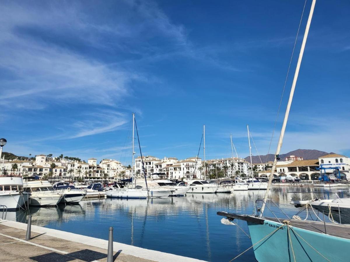 Small Oasis Nelson Mandela Apartment With Sea View, Two Bedrooms, Parking, Terrace And Pool Manilva Eksteriør bilde